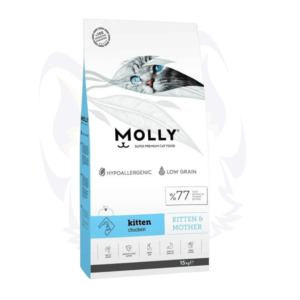 Croquettes Molly Kitten & Mother Pour Chatons et Mères en Allaitement 46% Protéine