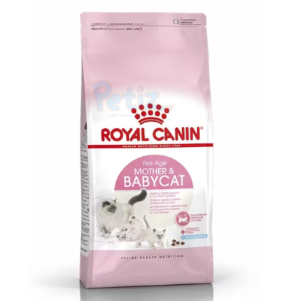 Royal Canin MOTHER AND BABYCAT nutrition optimale pour la mère et ses chatons Croquettes pour chattes gestantes/allaitantes et chatons