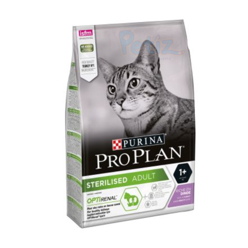Croquettes Purina Pro Plan Sterilised Cat OPTIRENAL - Chat Stérilisé