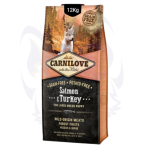 Carnilove Dog Salmon & Turkey Pour Chiot Toute Race (Saumon et Dinde) 12kg