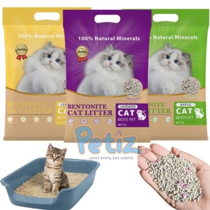 Meilleure litière pour chat agglomérant à la Bentonite