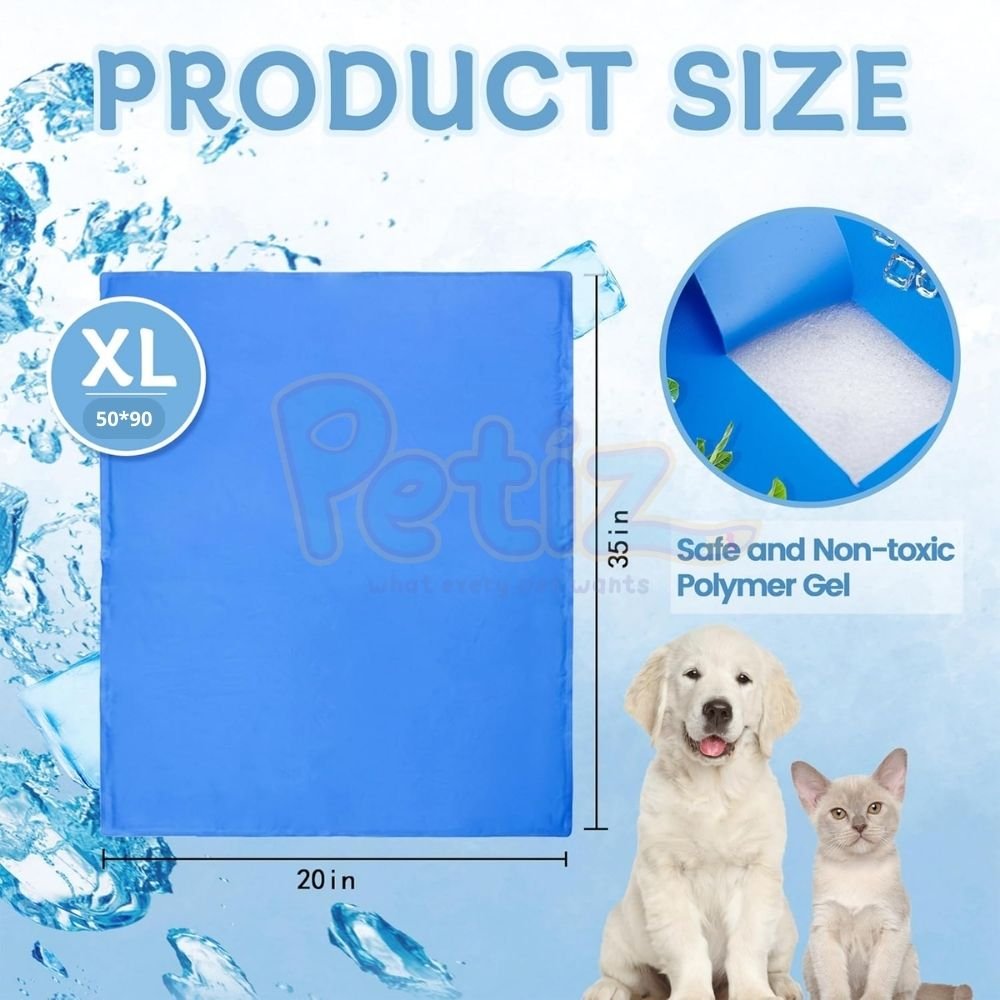Tapis Rafraîchissant Pour Chien Et Chat HOIDOKLY 2025 - Coussin Frais Portable, Lavable Pour L'été Et Voyages