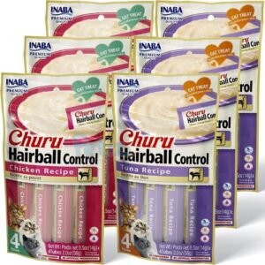 CHURU Hairball pour Chat - friandises en purée