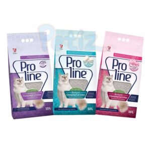 Proline Litière agglomérante ultra absorbante et parfumée anti-odeurs 10L pour chat