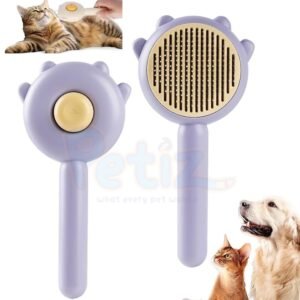 Brosse bouton pour chat