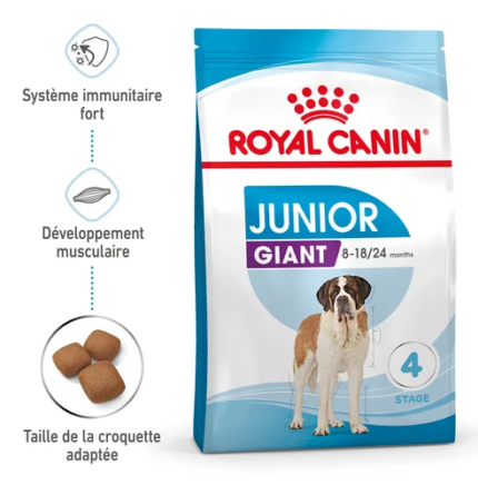 Royal Canin Giant Junior pour chiot 15kg