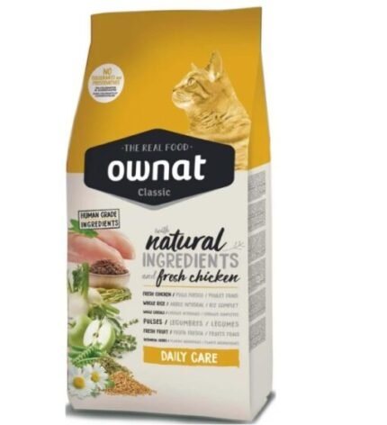 Ownat Classic Daily Care pour chat adulte (1.5kg | 4kg | 15kg)