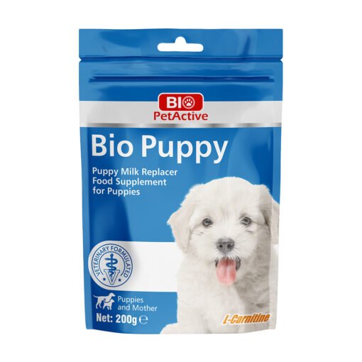 Lait pour chiot en poudre Bio Puppy PetActive (200g)