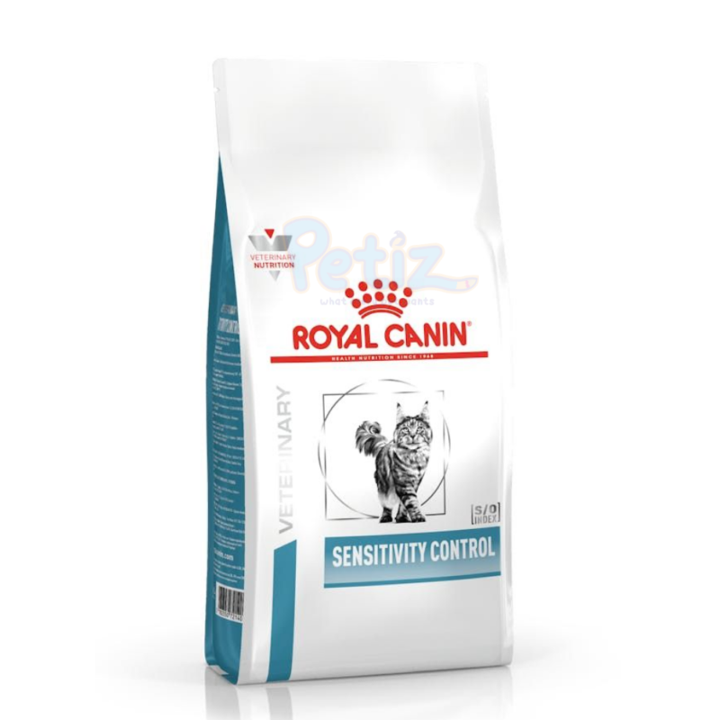 Royal Canin Sensitivity Control pour Chat 1.5Kg – Alimentation Vétérinaire pour Allergies et Intolérances Digestives