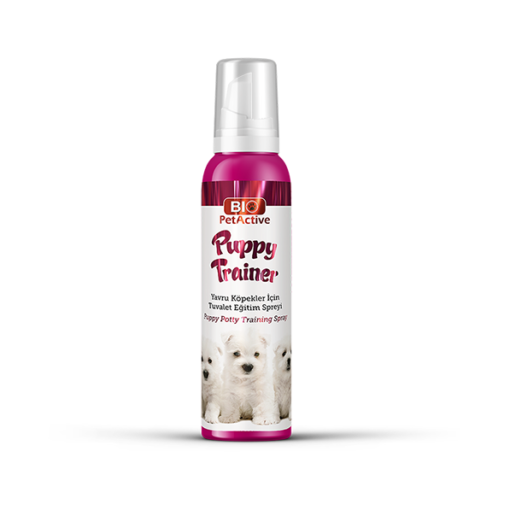 Spray pour entraîner les chiots à faire leurs besoins Bio PetActive Puppy Trainer (100ml)