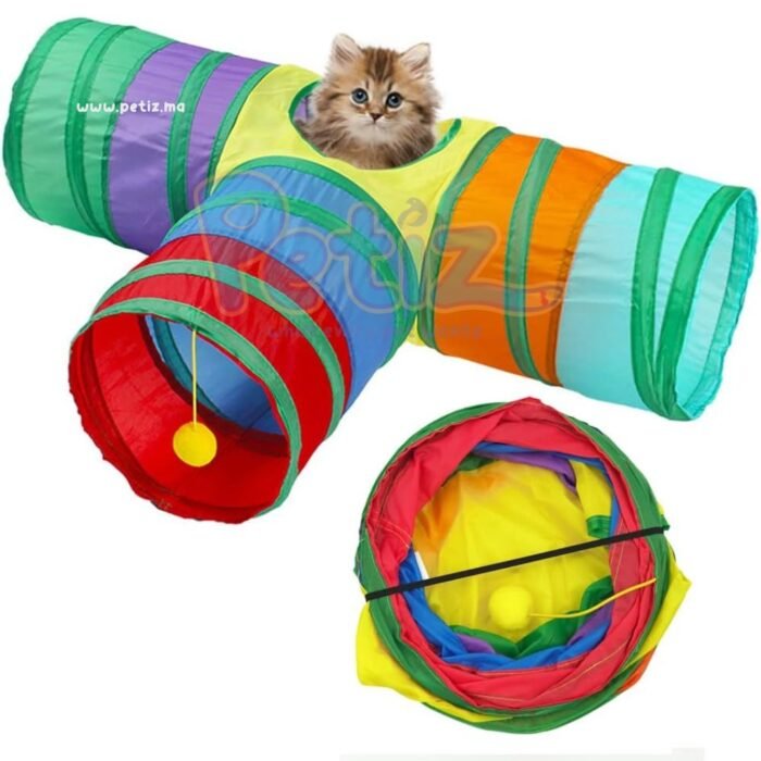 Jeu tunnel pour chat T