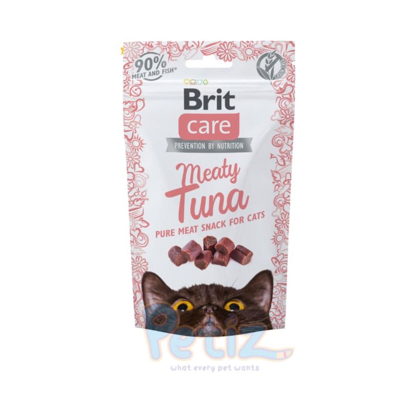 Brit Care Cat Snack Meaty Tuna (Morceaux de Thon) 50g
