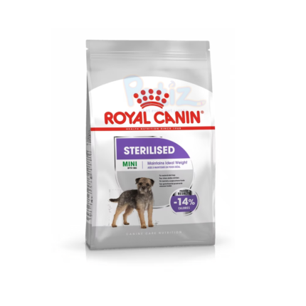 Royal Canin Mini Sterilised Adult – Croquettes pour Chiens Stérilisés de Petite Taille (1–10 kg) – 3 kg