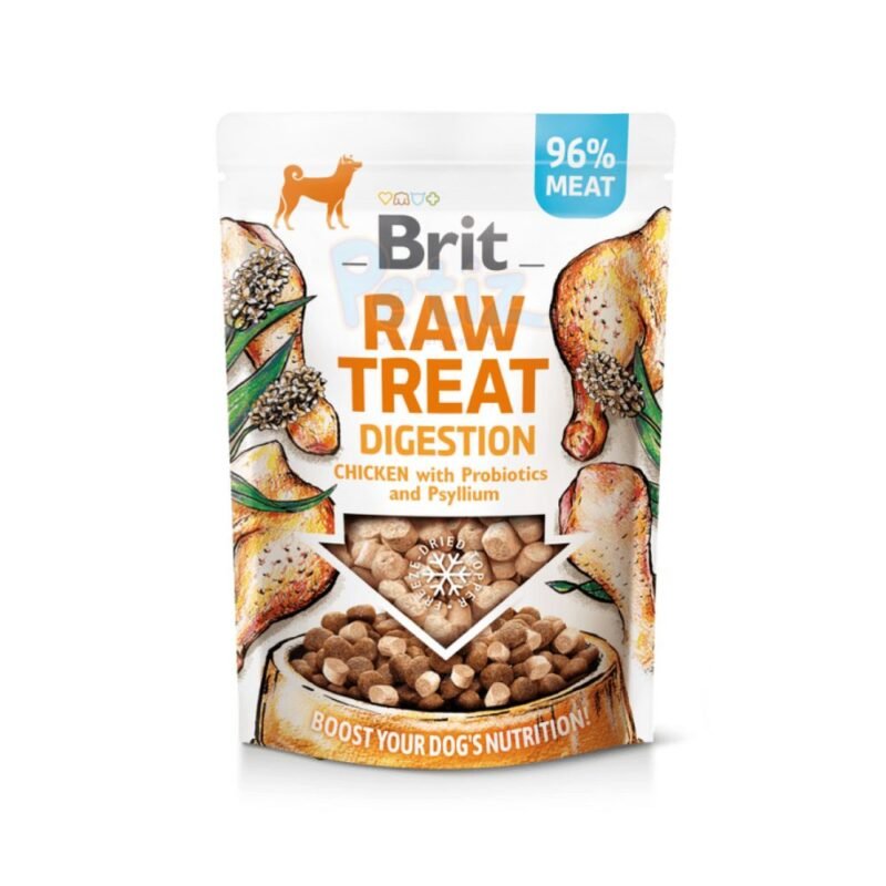 Brit Raw Treat Digestion avec Probiotiques Poulet