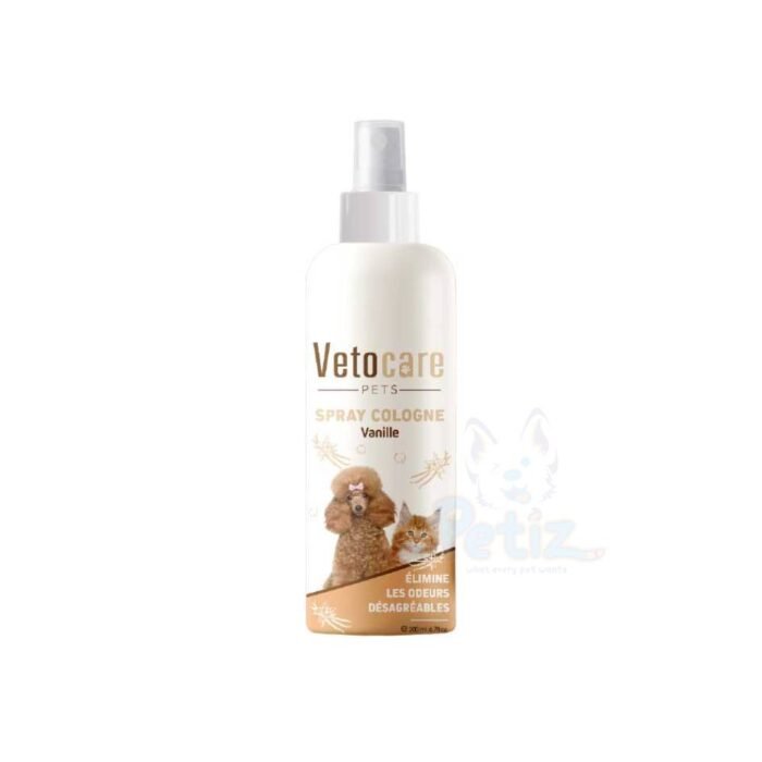 Spray Cologne Vanille pour Chiens et Chats – 200 ml