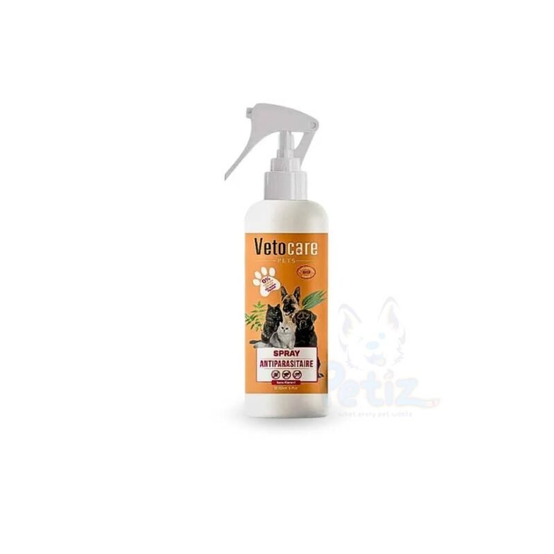 Spray Antiparasitaire pour Chiens et Chats – 200 ml