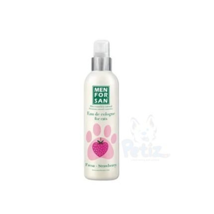 Men For San – Eau de Cologne à la Fraise pour chat– 125 ml