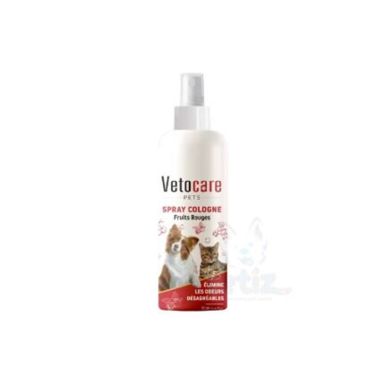 Vetocare Spray Cologne Fruits Rouges Chat Chien 200ml