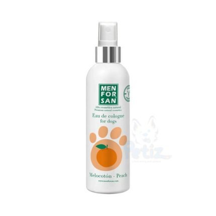 Men For San – Eau de Cologne à la Pêche pour Chien – 125 ml