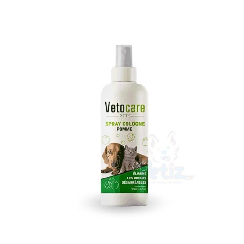 Spray Cologne Pomme 200 ml – Parfum Naturel pour Chien et Chat