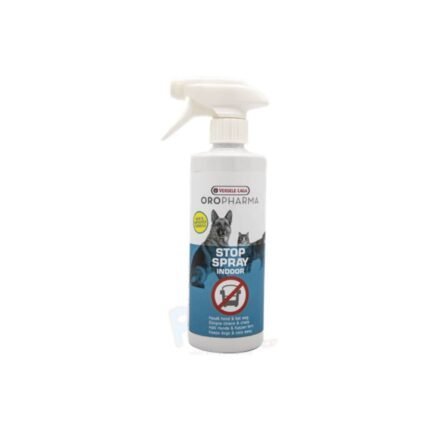 Oropharma Stop Spray Indoor – Répulsif Chiens & Chats – Usage Intérieur – 500 ml