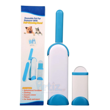 Brosse double face pour enlever les poils d’animaux