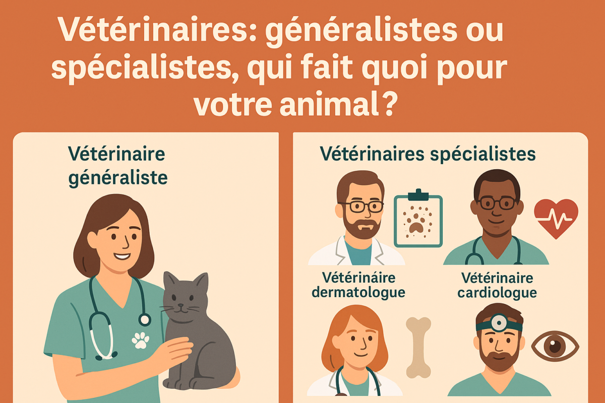 Vétérinaires : généralistes ou spécialistes, qui fait quoi pour votre animal ?