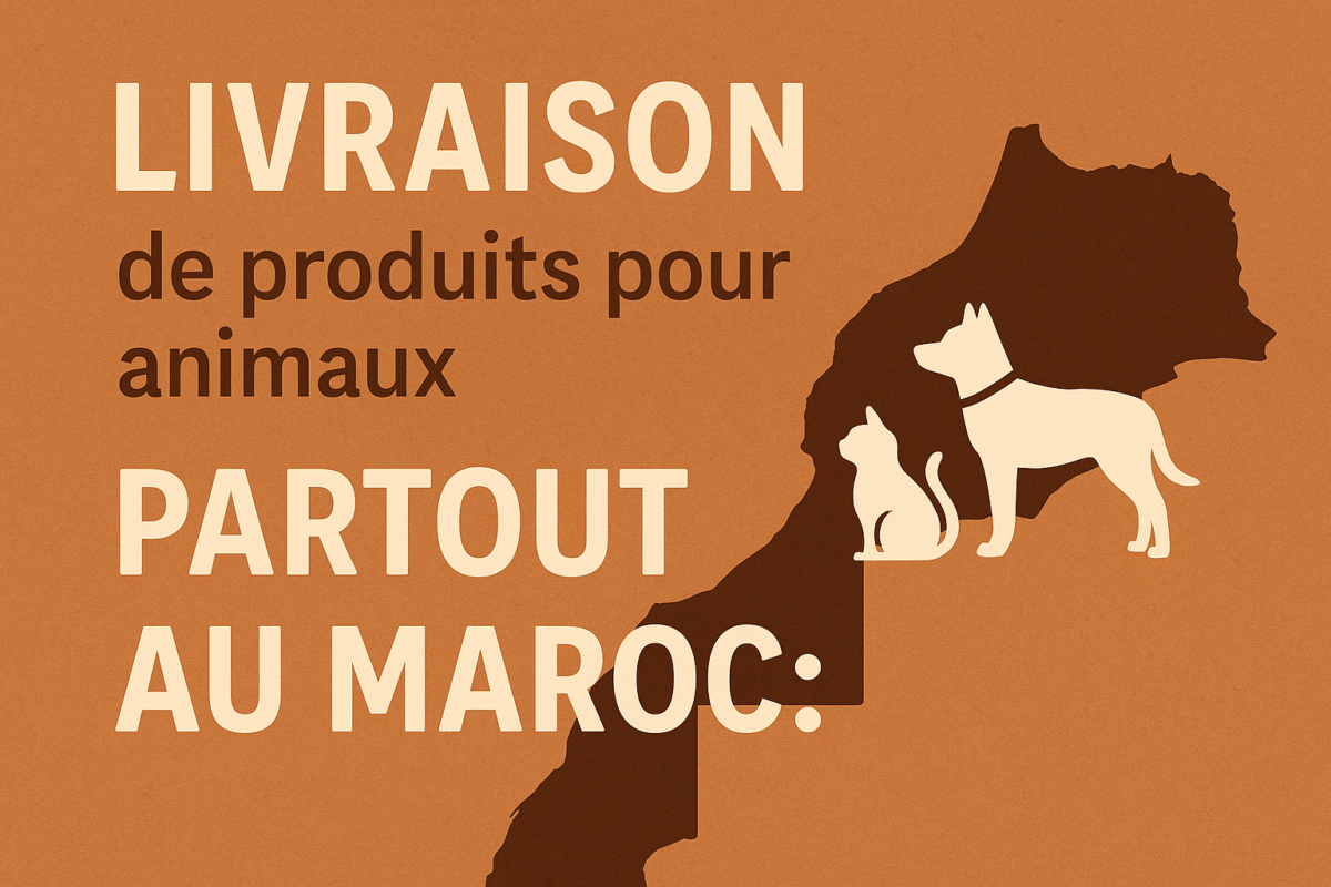 Livraison de produits pour animaux partout au Maroc : comment ça marche ?
