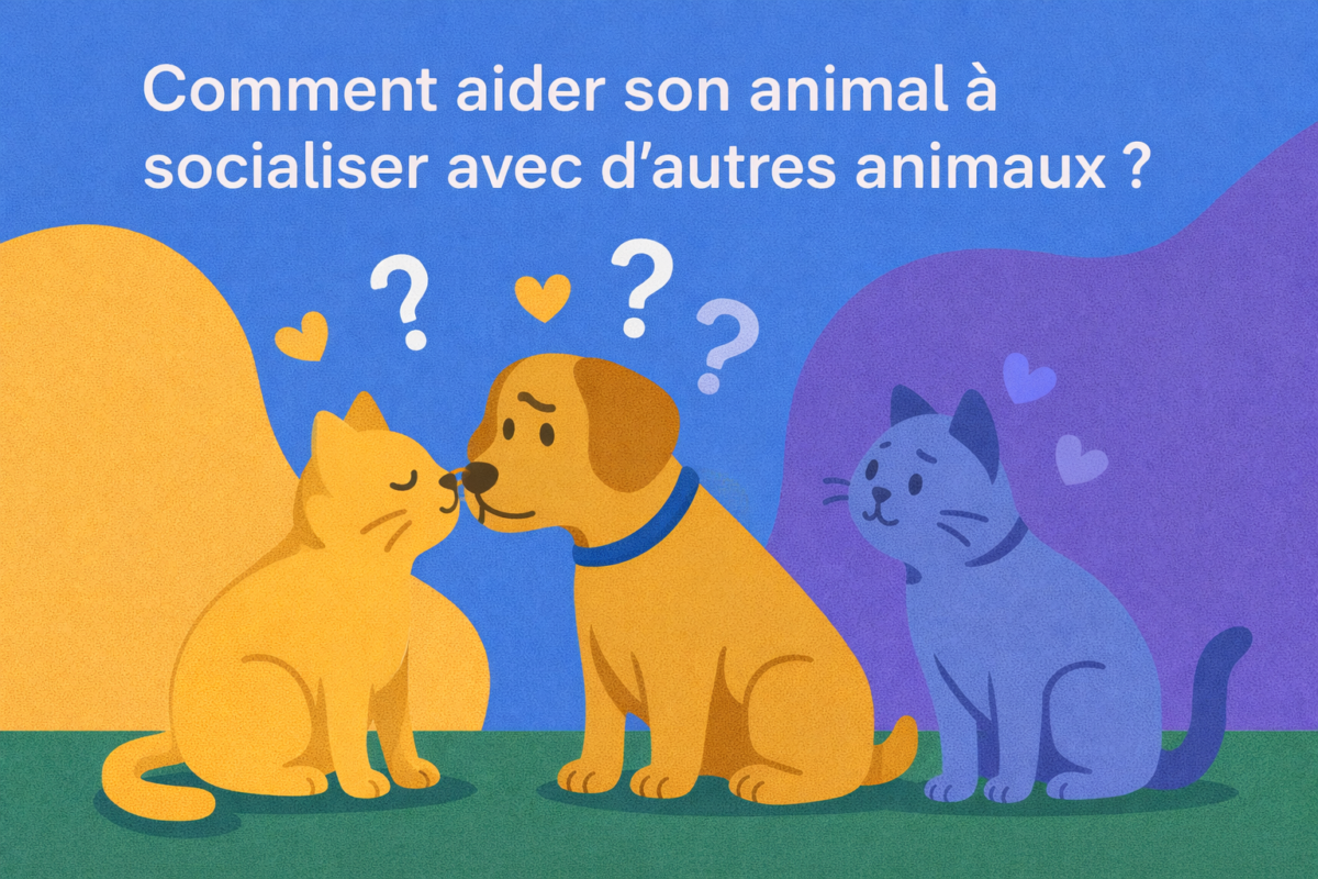 Comment aider son animal à socialiser avec d'autres animaux ?