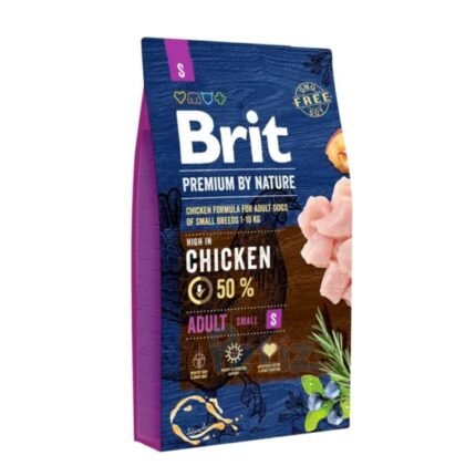 Brit Premium by Nature Croquettes Adult S (petite race) 3kg
