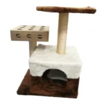 Arbre à chat avec un boxe de jeu amusant Canijess (43*33*66cm)