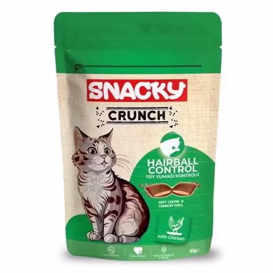 4a1be886-27b6-445f-8ad8-b9e8713cf31d Snacky Cat Crunch Hairball 60g