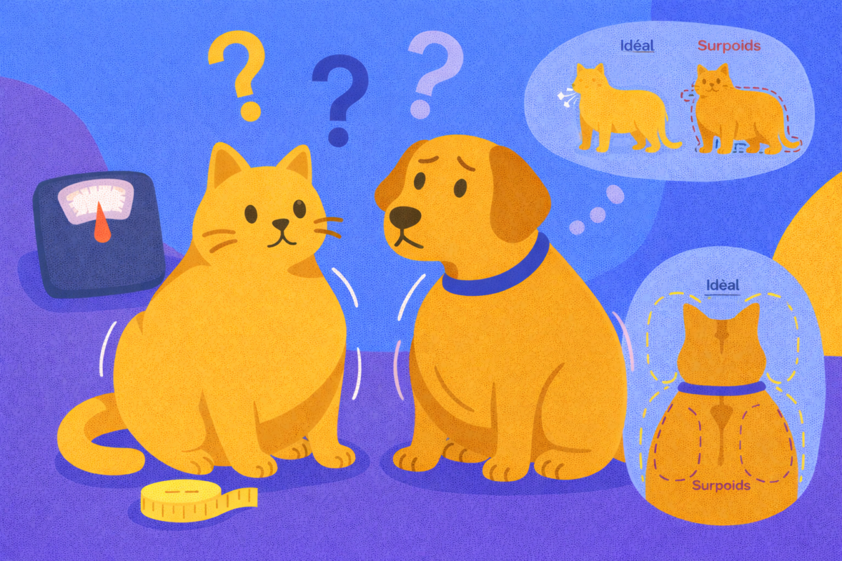 Comment savoir si votre animal est en surpoids ?