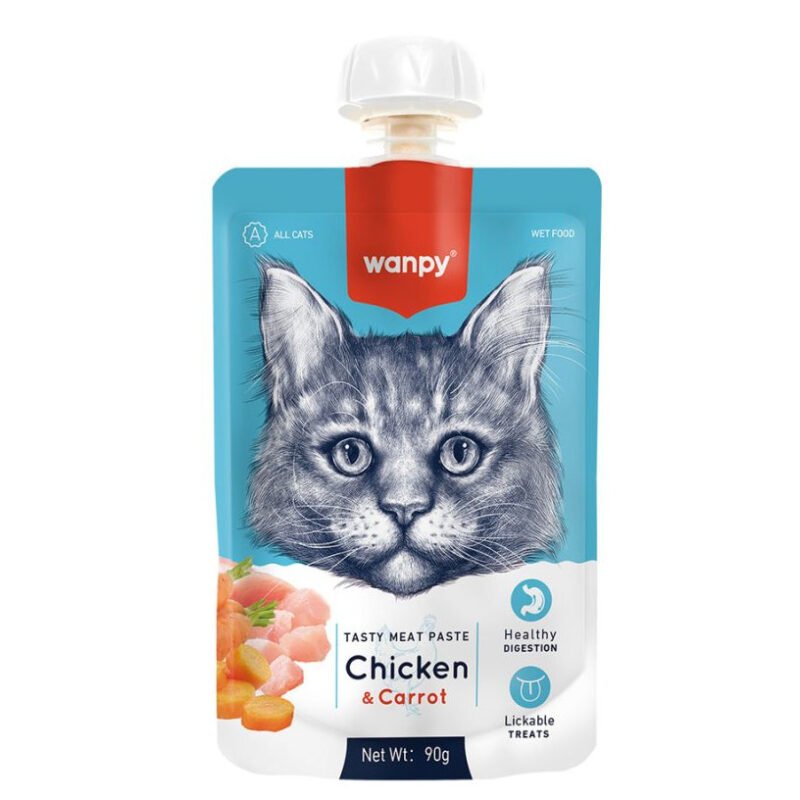 Wanpy Tasty Meat Avec Poulet Frais Et Carottes