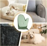 Gants Électrostatiques pour Enlever les Poils d’Animaux – Gant de Toilettage Réutilisable