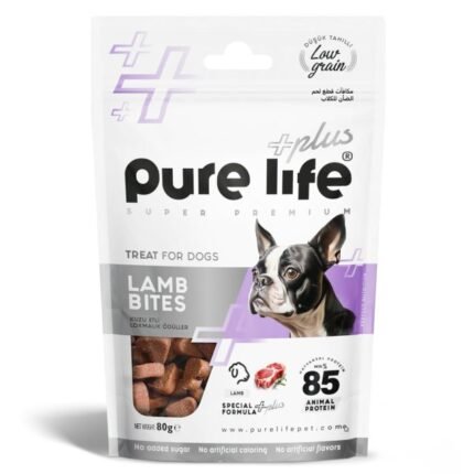 Friandises pour Chien à la Viande d’Agneau PURELIFE PLUS – 80 g