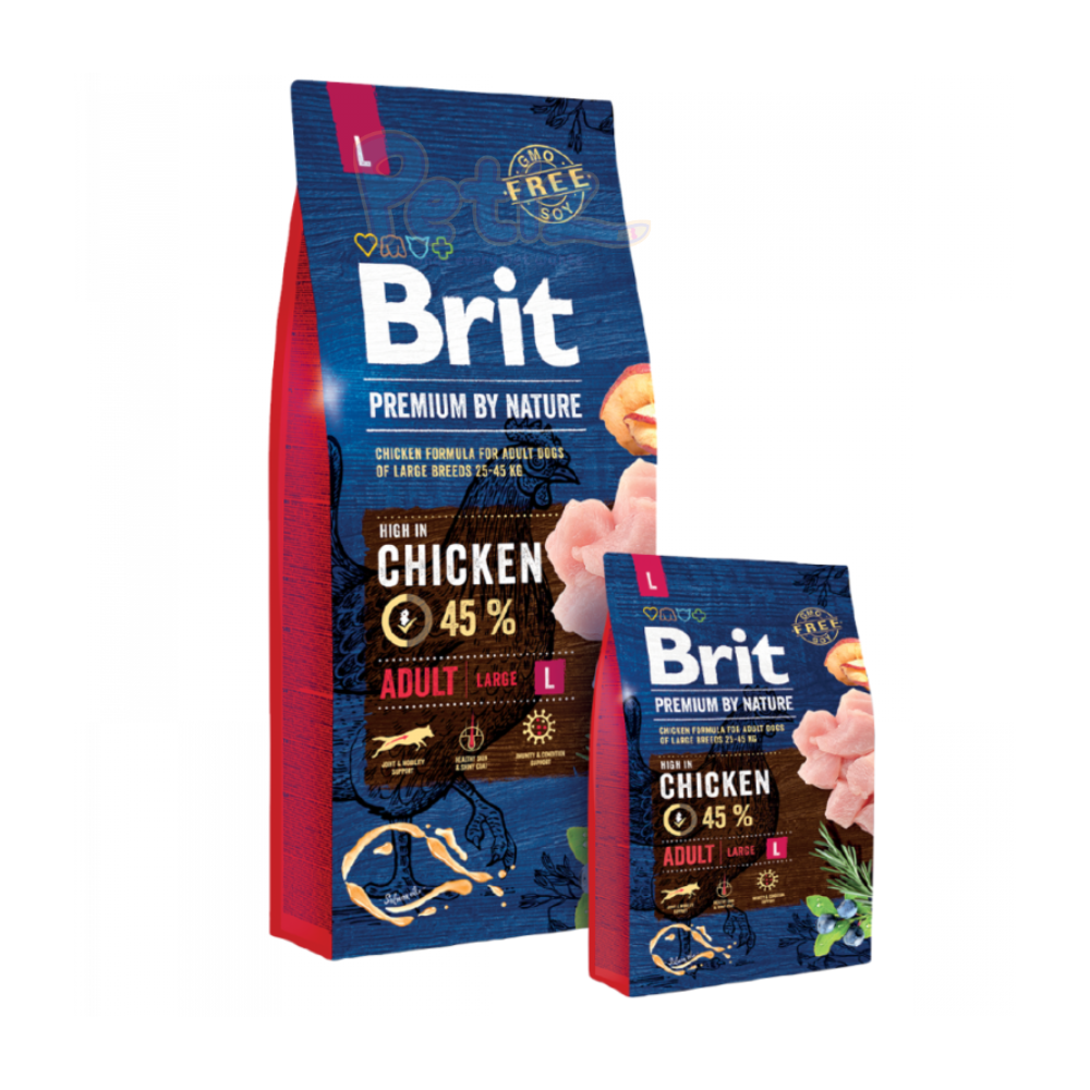Brit Premium by Nature Croquettes ADULT Large (3 kg | 15 kg)