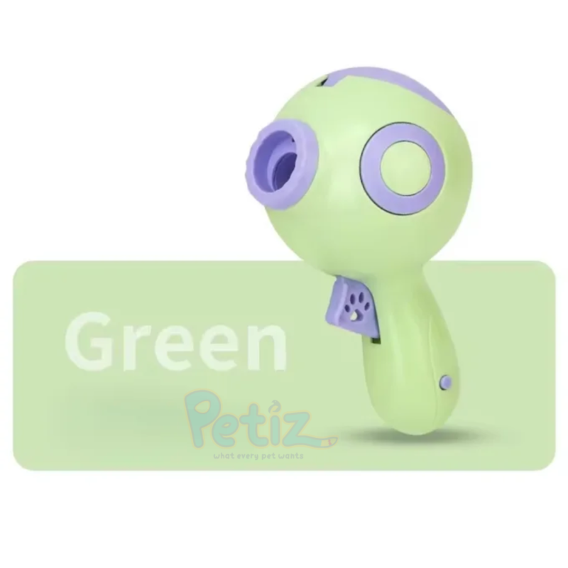 Jouet Interactif Lanceur de Croquettes + Laser 