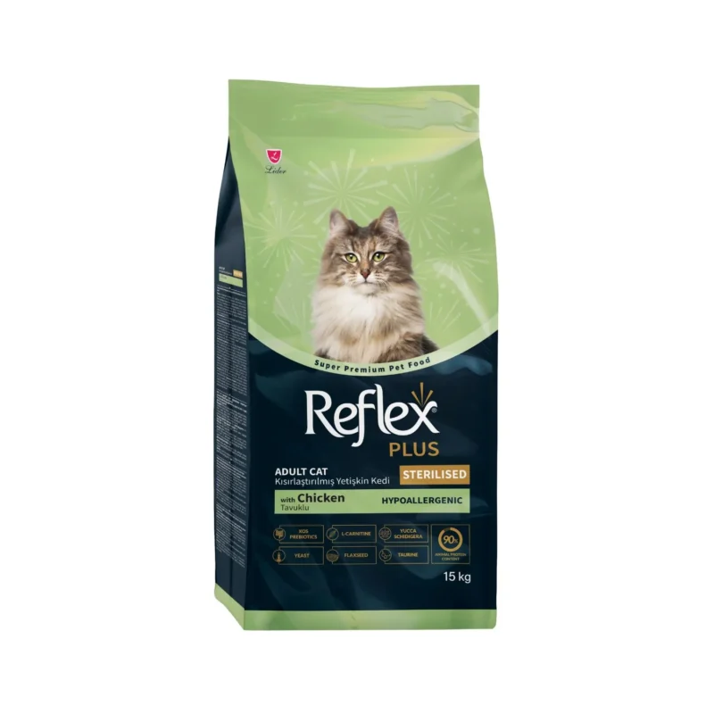 Reflex Plus Kibbles for Sterilized Cats with Chicken