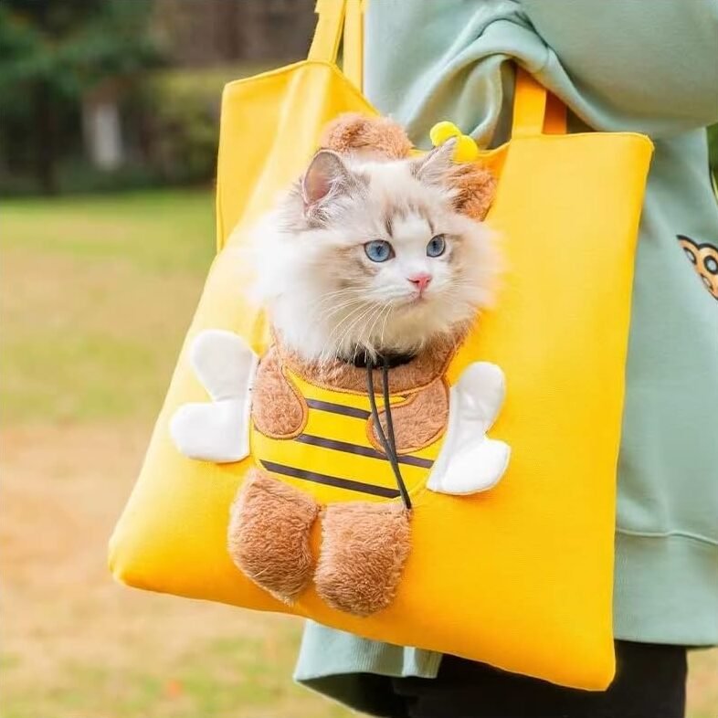 Sac de transport pour chat et petit chien KAKASEA (62310) – pratique et confortable