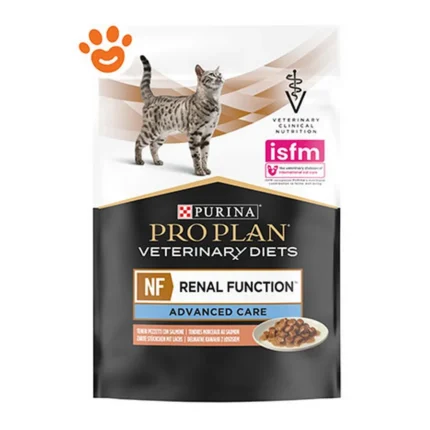 Purina Pro Plan Veterinary Diets NF Renal Advanced Care Saumon 85g – Pâtée pour Chat Adulte avec Insuffisance Rénale