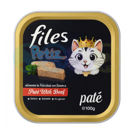 Files Loaf for Cats with Beef 100g