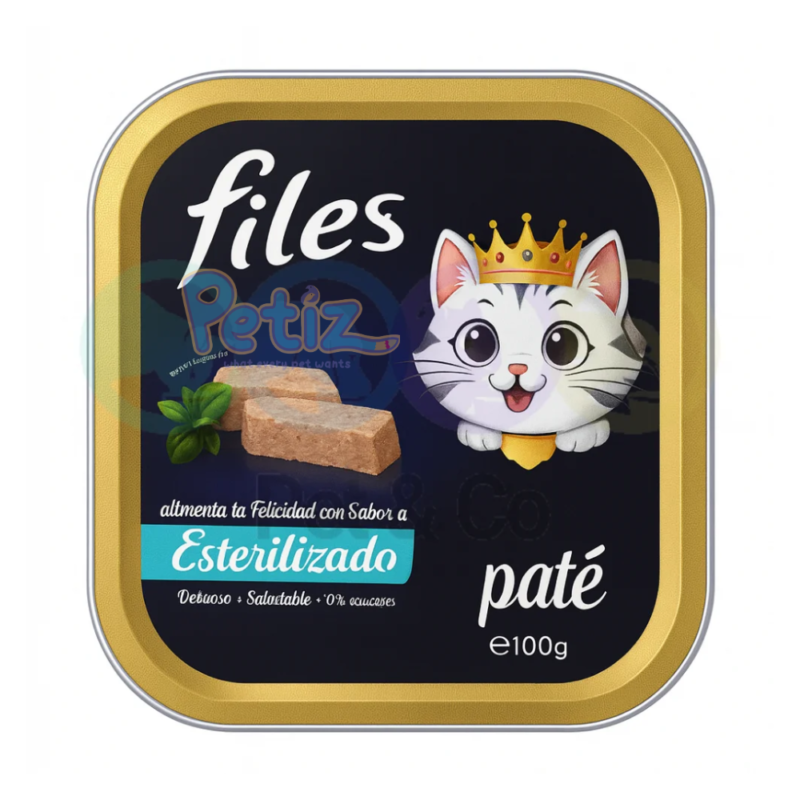 Files Loaf for Sterilized Cats with Chicken 100g