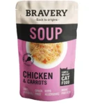 Bravery Soupe pour Chat Adulte 40g – Aliment Humide Naturel Riche en Protéines | Poulet