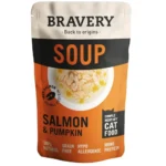 Bravery Soupe pour Chat Adulte 40g – Aliment Humide Naturel Riche en Protéines | saumon