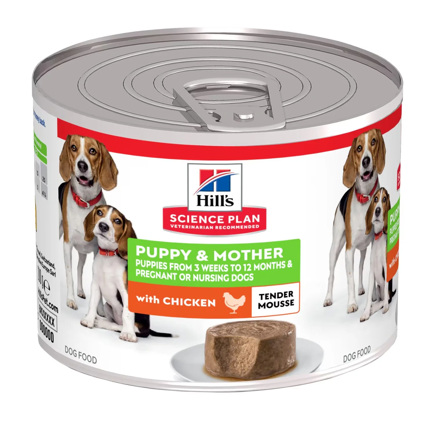 Hill’s Science Plan Puppy & Mother Mousse au Poulet 200g – Pâtée pour Chiot et Chienne Gestante