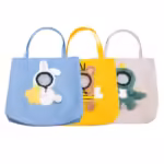 Sac de Transport pour Chat et Petit Chien en Toile Respirante – Sac Cabas Portable Motif Dinosaure avec Poche de Rangement