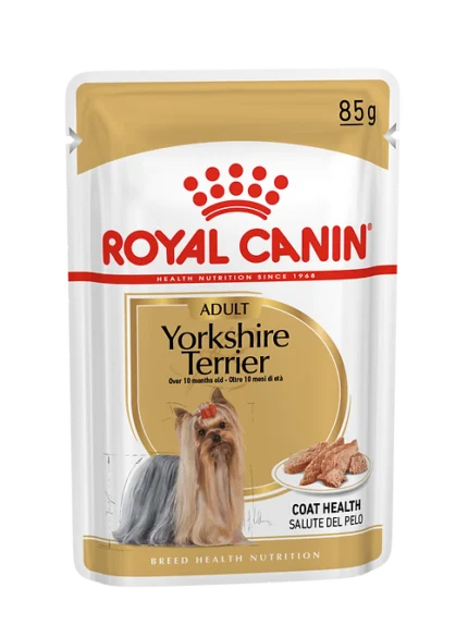 Royal Canin Yorkshire Terrier Adulte Pâtée 85 g | Alimentation Humide pour Chien Yorkshire