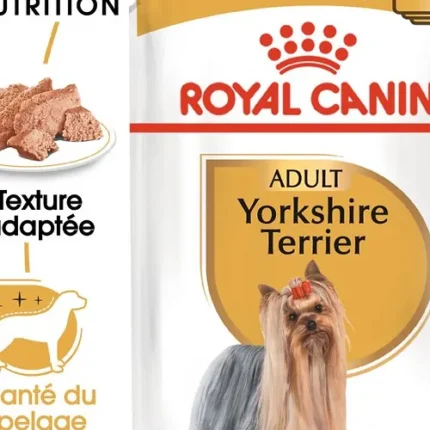 Royal Canin Yorkshire Terrier Adulte Pâtée 85 g | Alimentation Humide pour Chien Yorkshire
