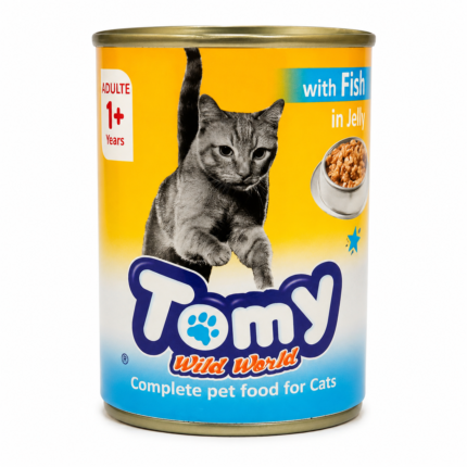 Tomy Chat Poisson 415g – Pâtée Savoureuse et Équilibrée pour Chat Adulte